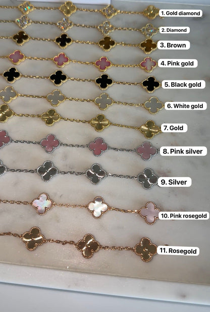 Clover bracelet