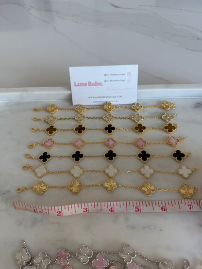 Clover bracelet