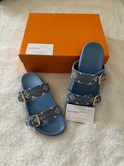 LV Sandals - Blue