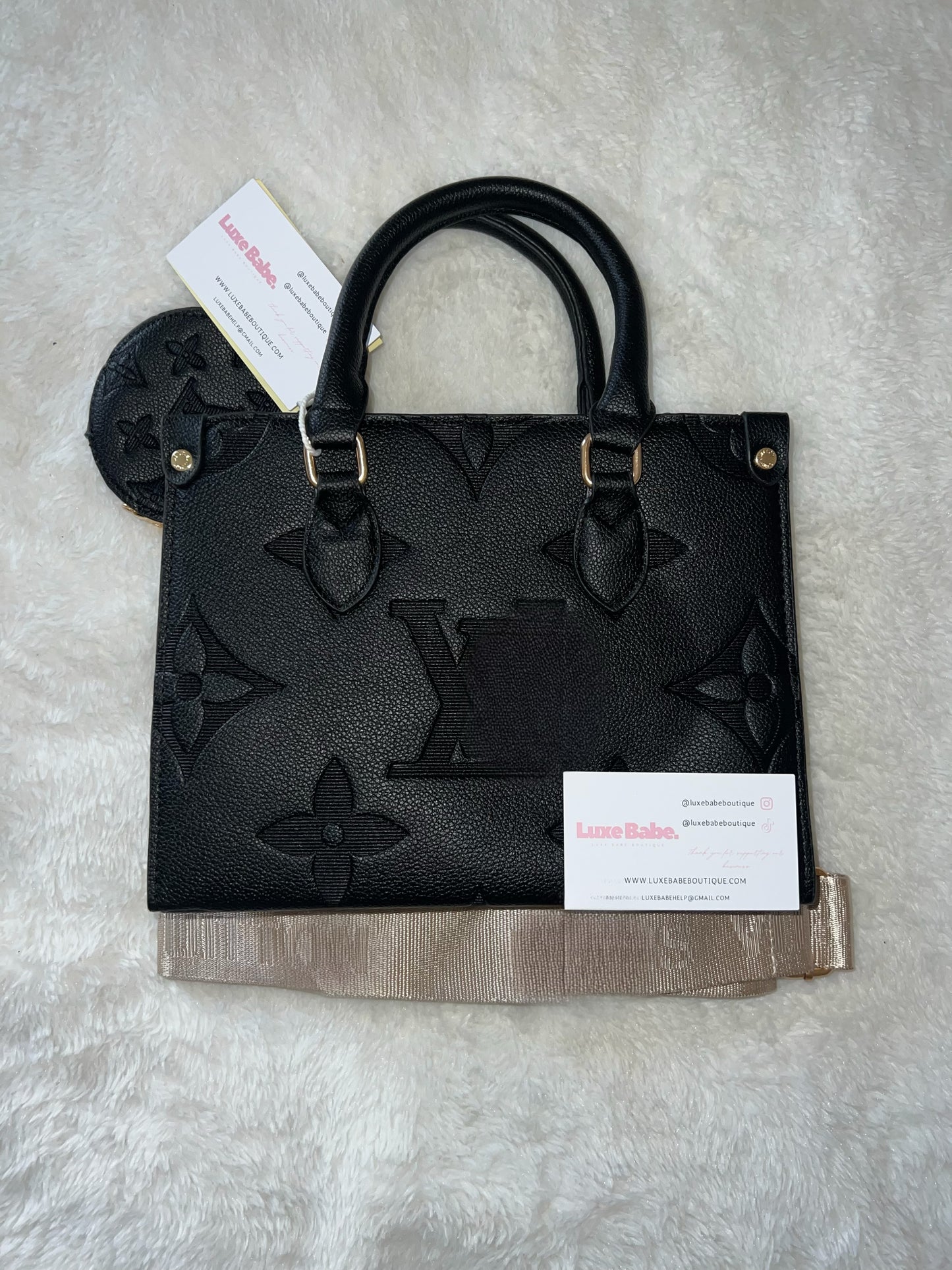 LV Black Tote