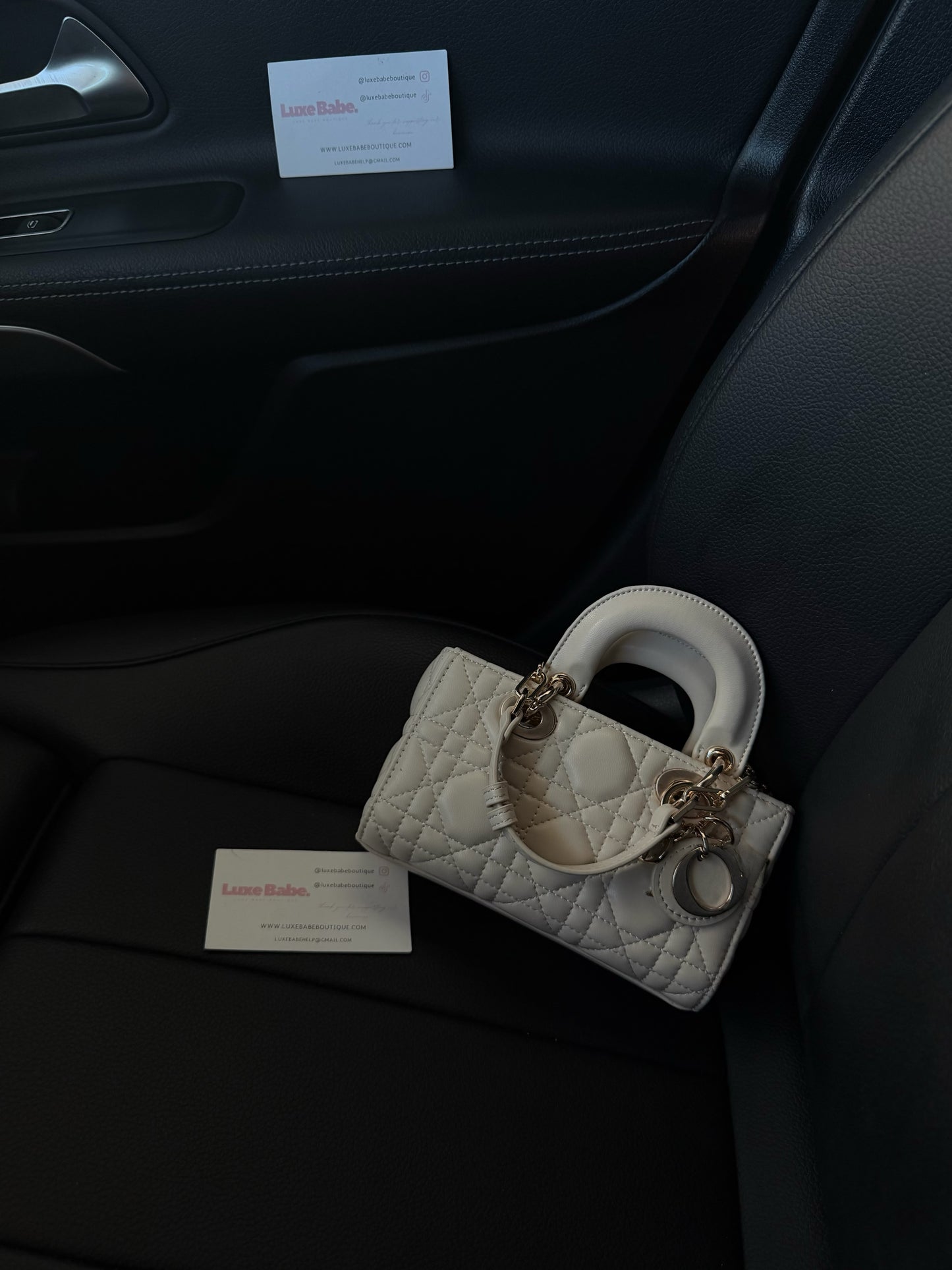 Mini beige adore bag