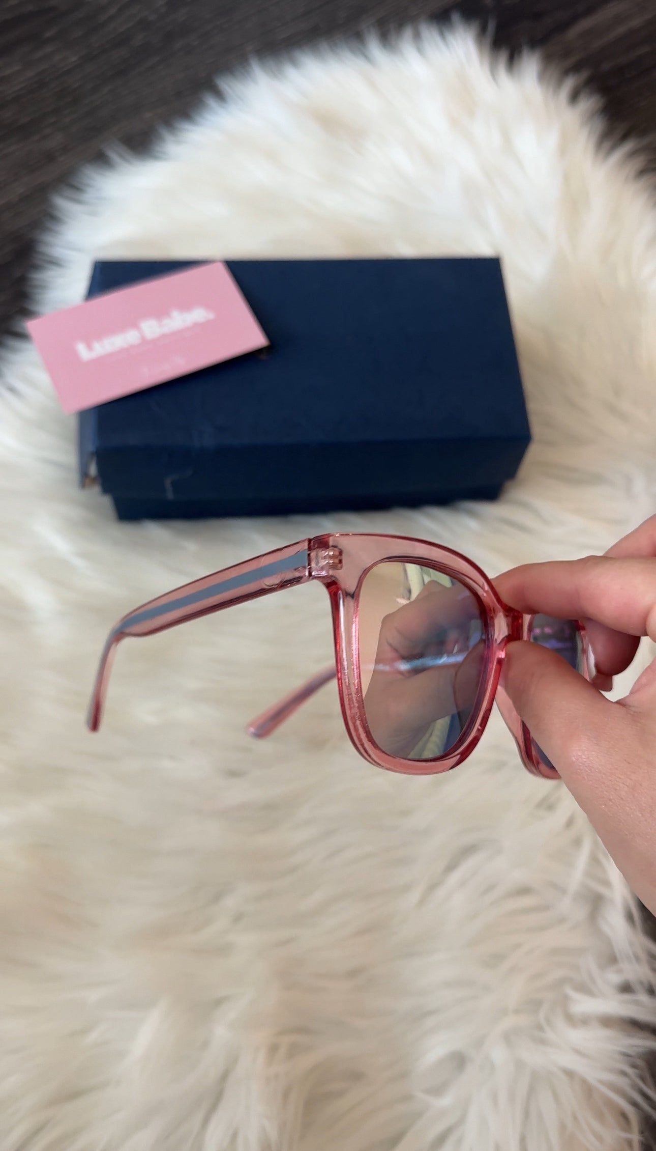 GG Pink Sunglasses