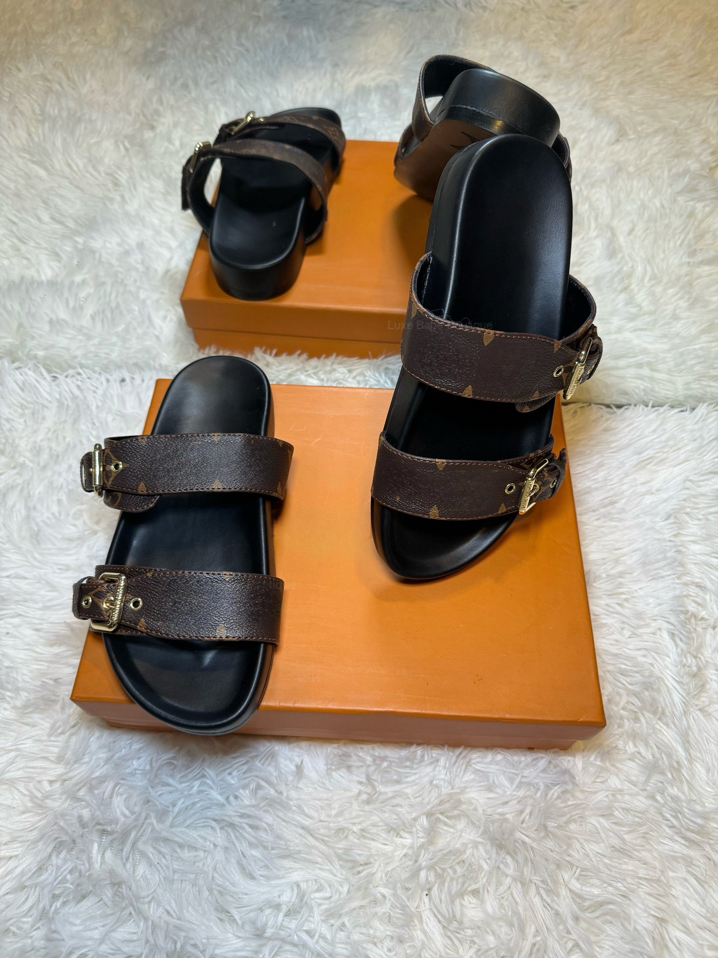 LV Strap Sandals