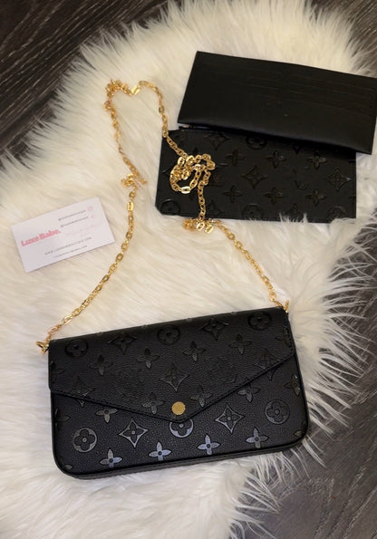 BuchiFresa Black LV Bag