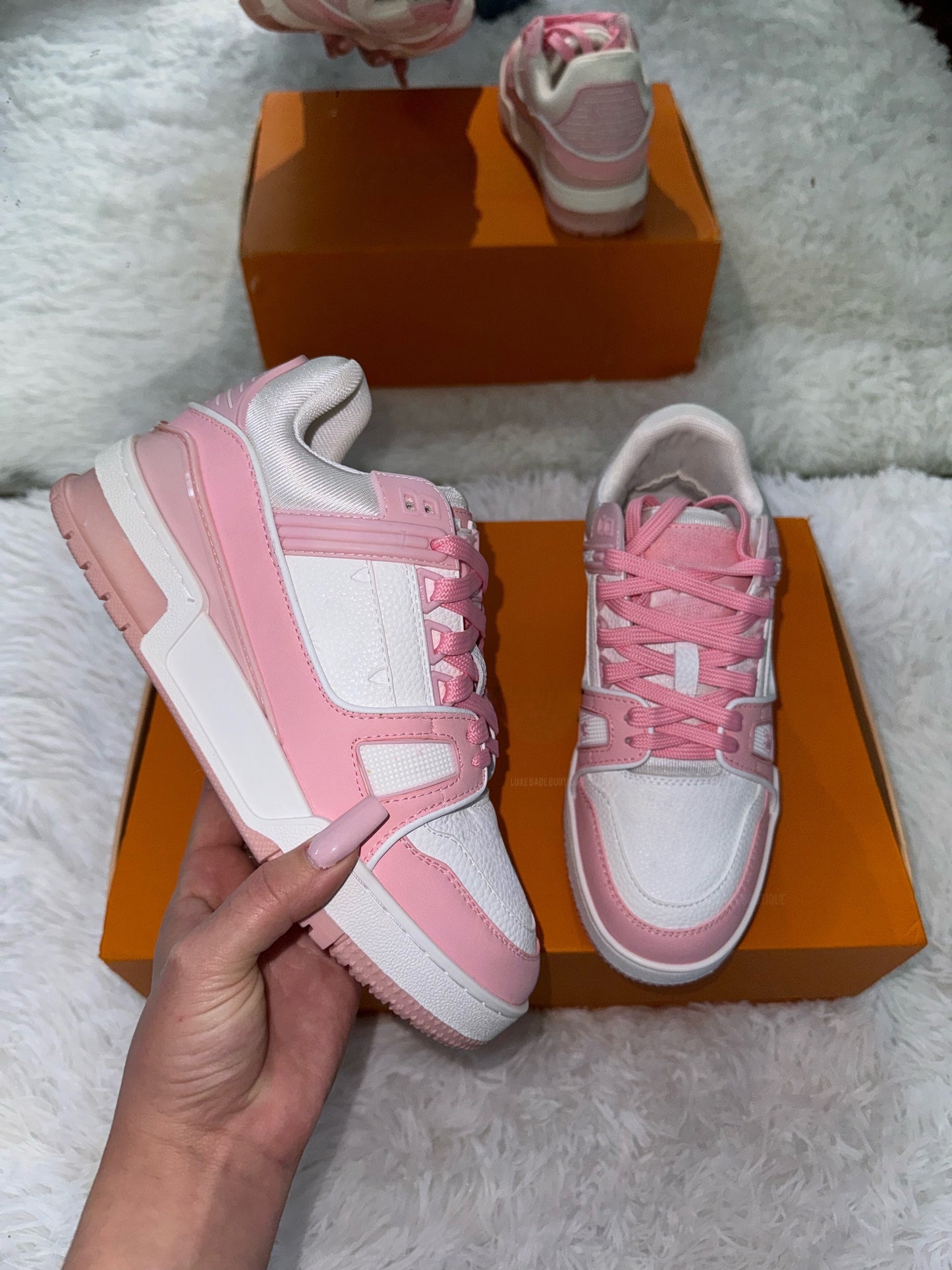 Louie Pink Shoes