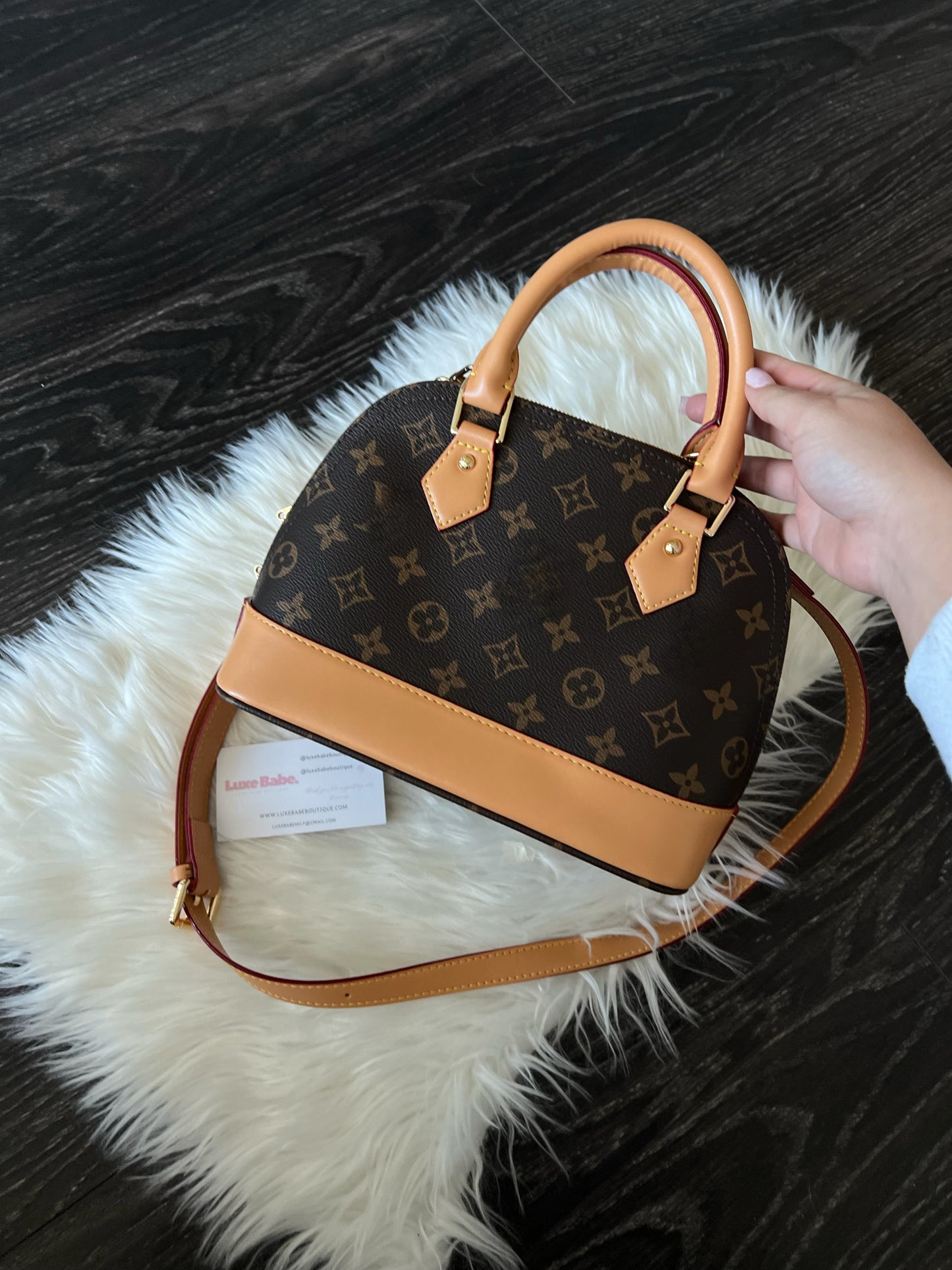 Lv Brown Bag