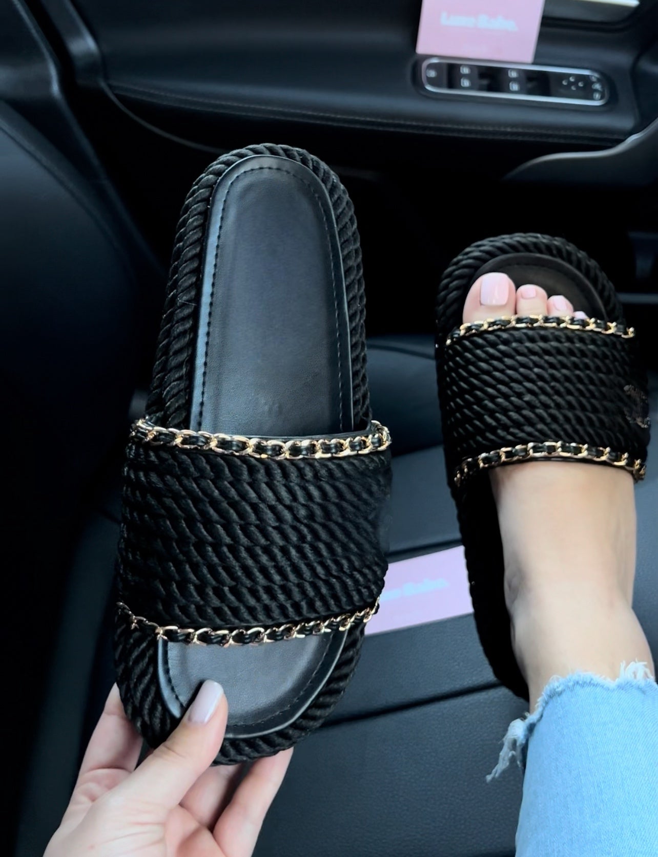 CC Platform Sandals