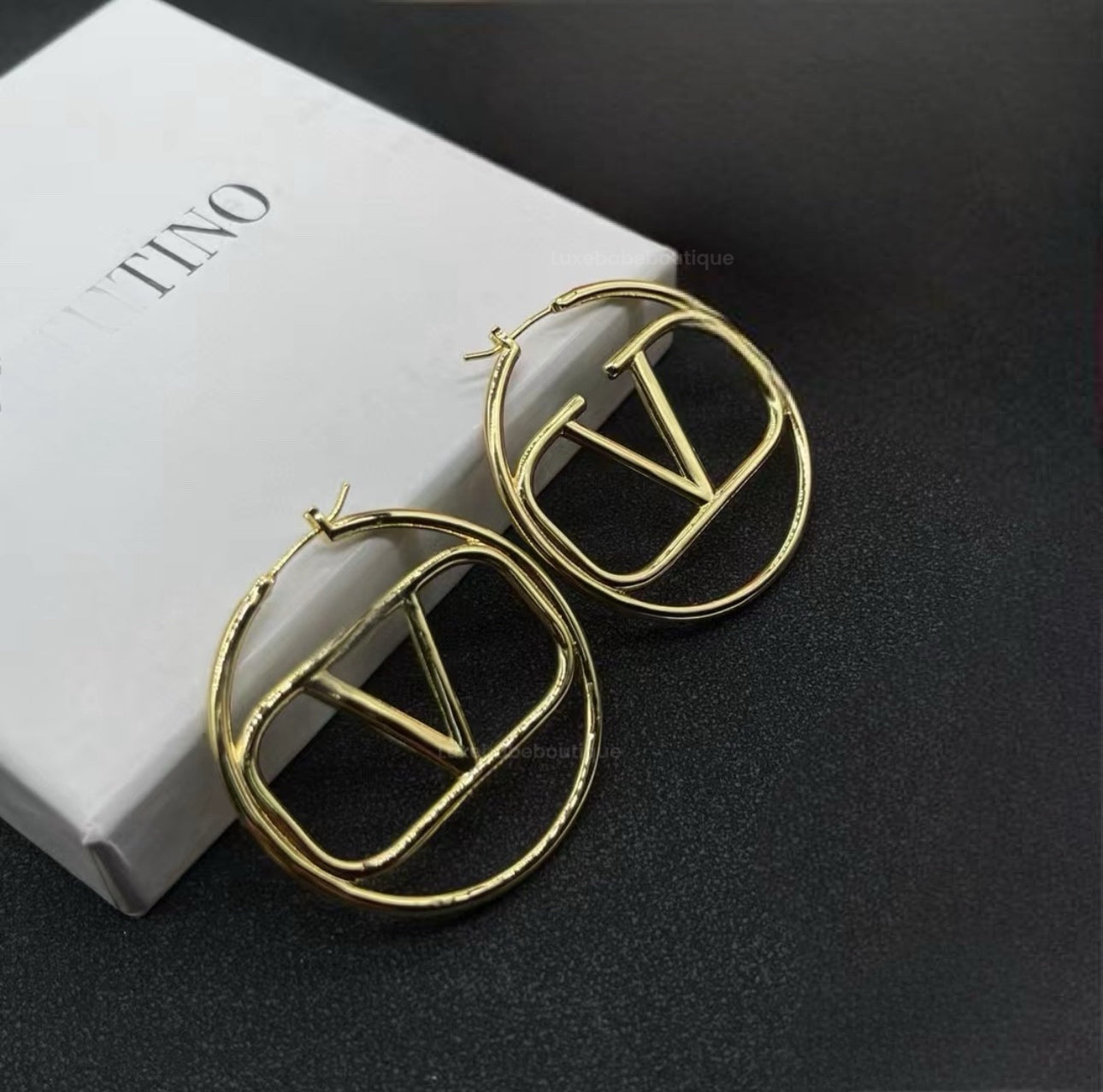 Valentino hoop earrings