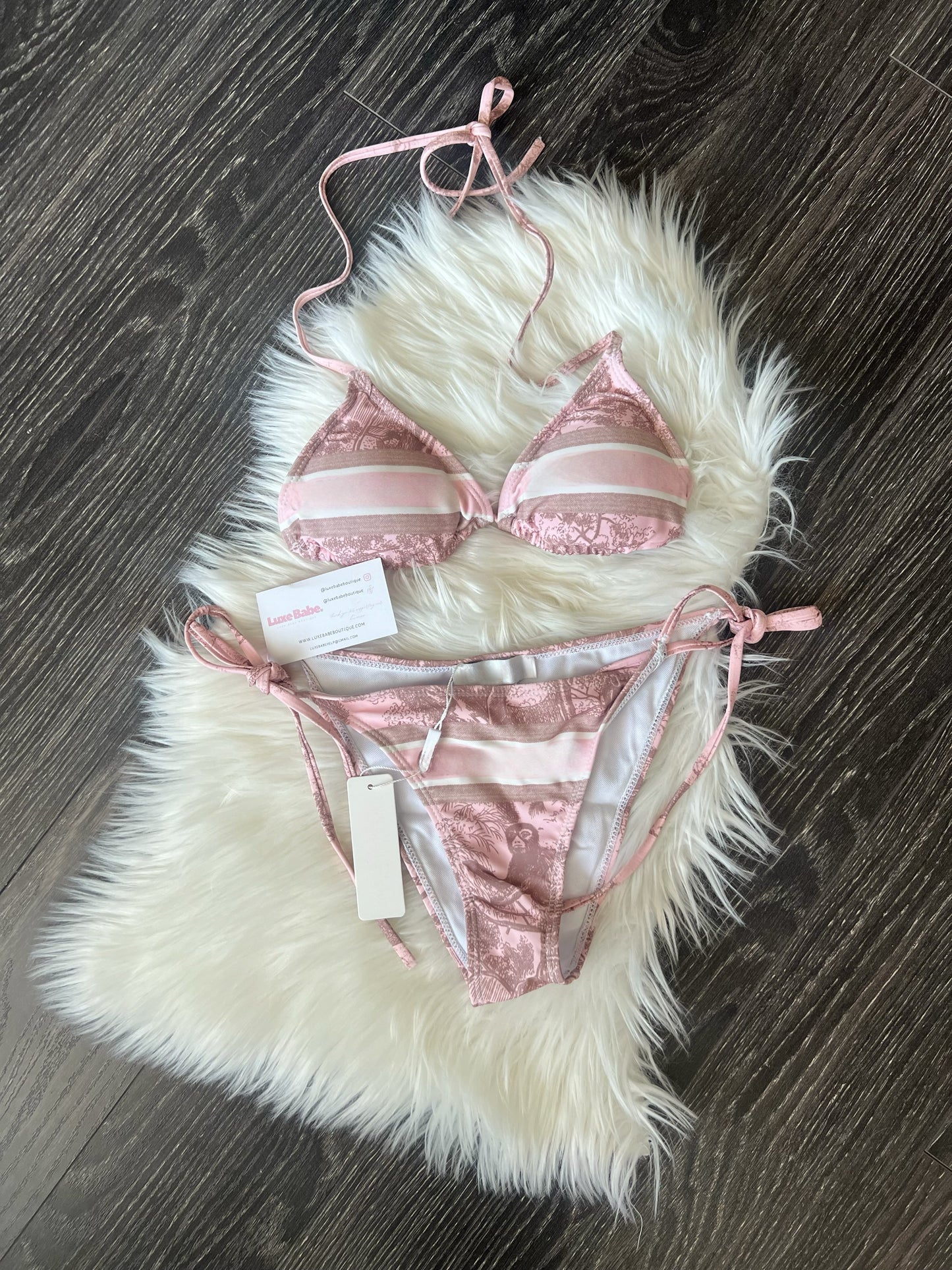 Pink adore bikini