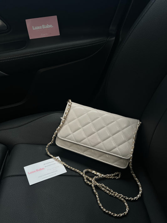 Cc White crossbody