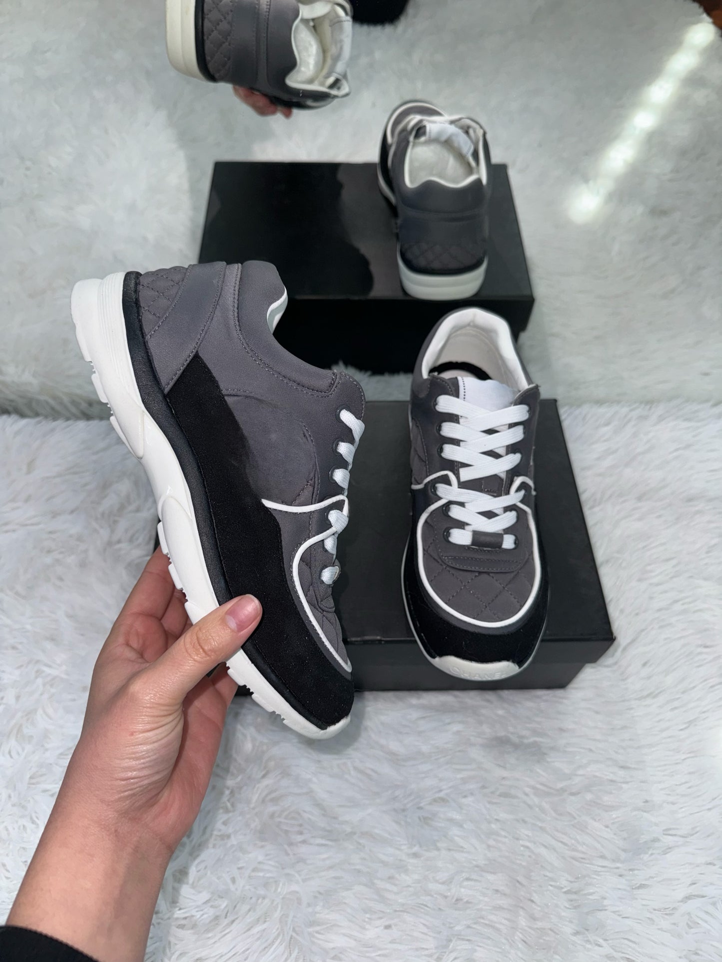 CC Gray Sneakers